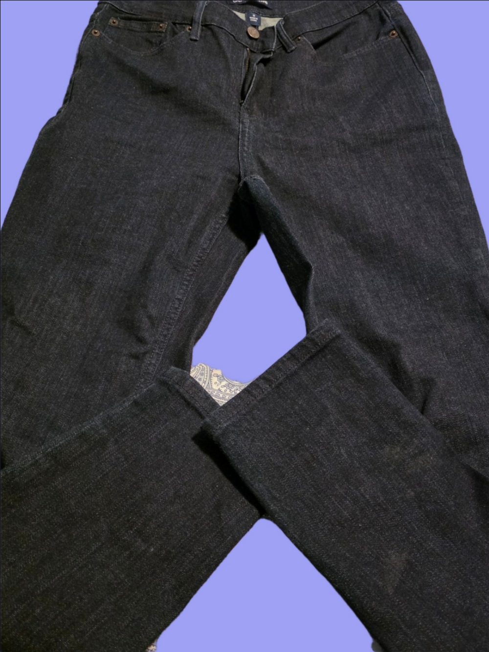 4/$67 Deal! Calvin Klein Jeans Navy High-Rise Skinny Denim